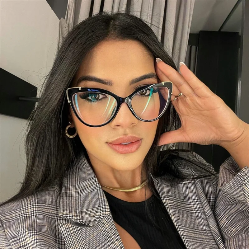 Cat Eye Fashion Blue Light Reading Glasses for Women