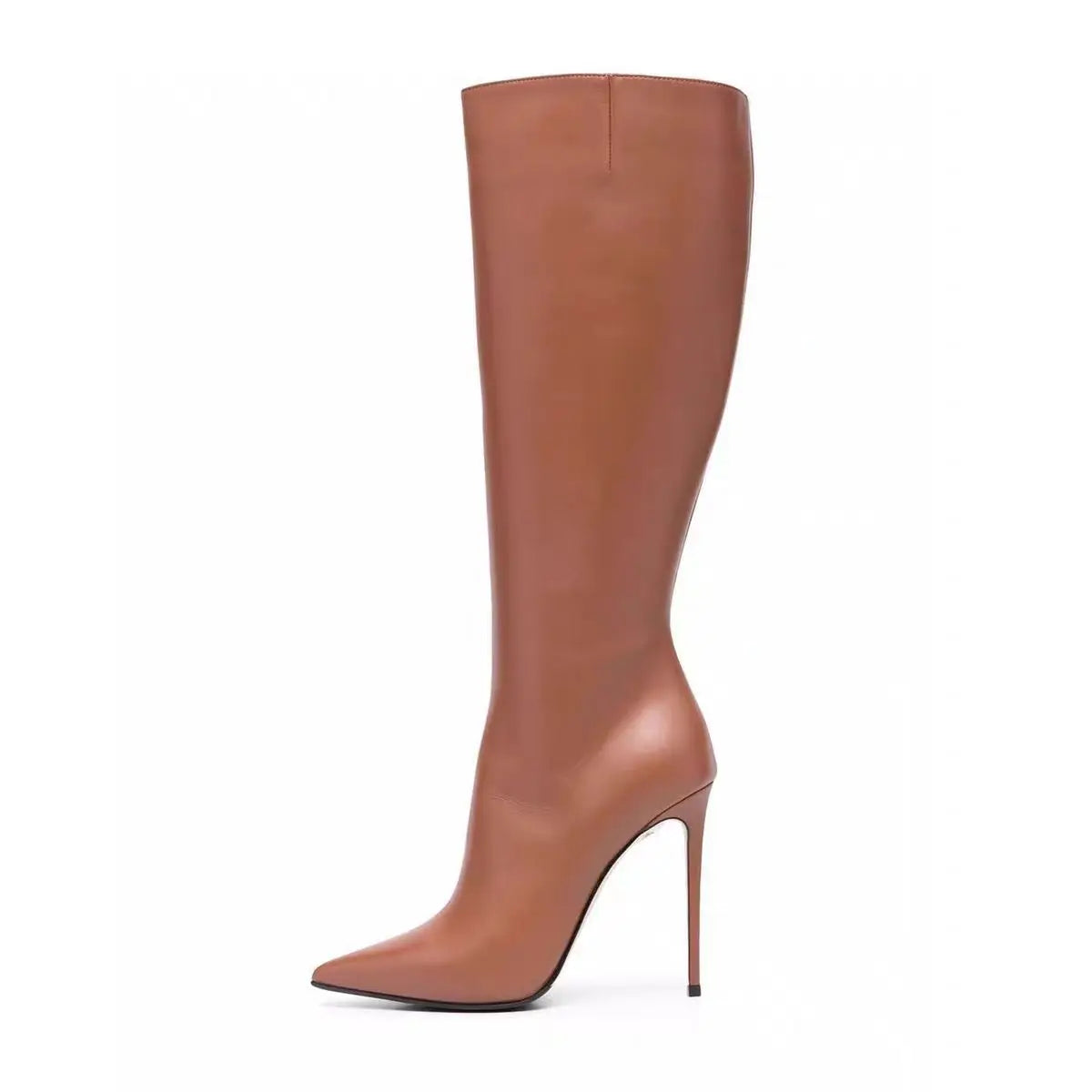 Autumn Winter Pointed Toe Knee High Boots for Women