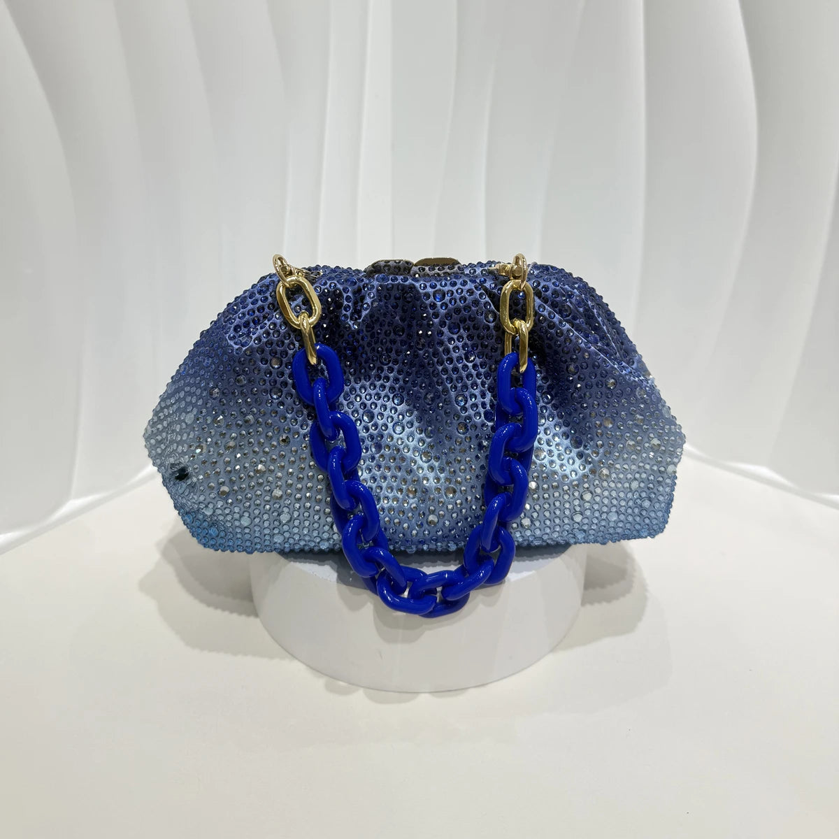 Sparkling Rhinestone Evening Clutch Shoulder Bag for Women