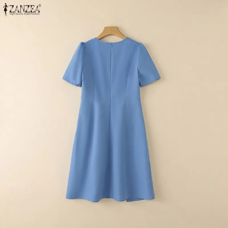 Layered Asymmetric A-Line Dress