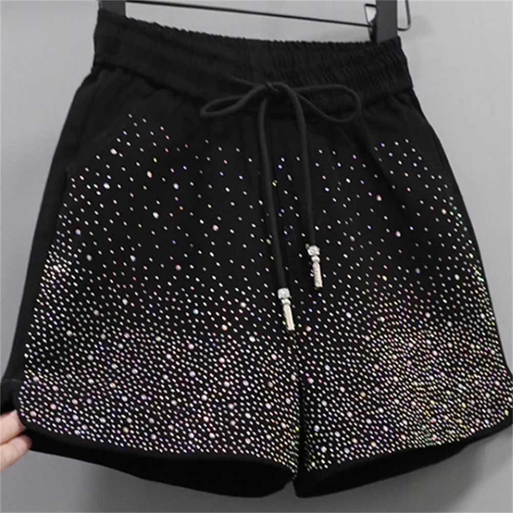Lightweight High Waist Wide Leg Casual Shorts for Women