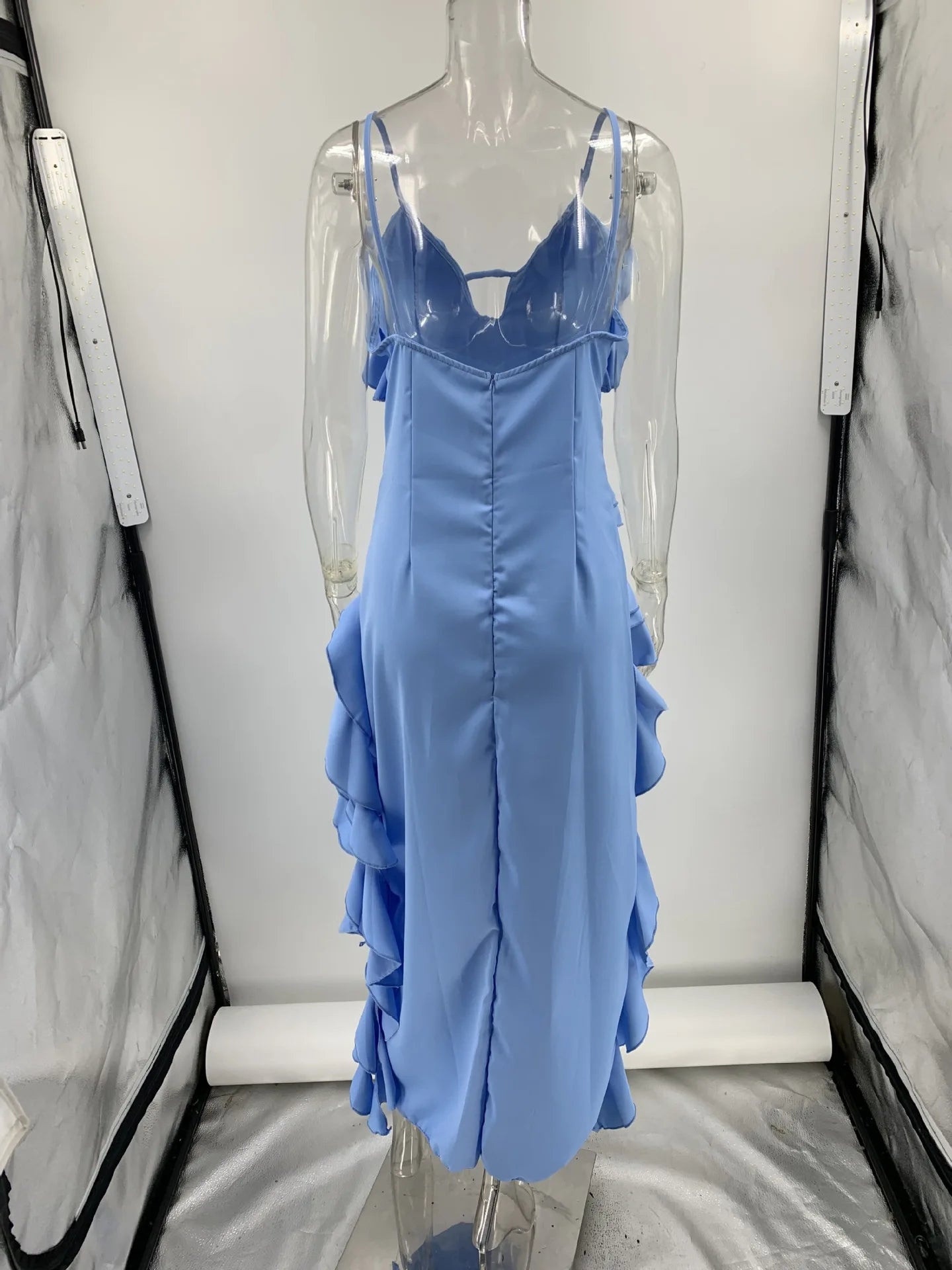 Tassel Detail With Slit Maxi Bodycon Dress for Women