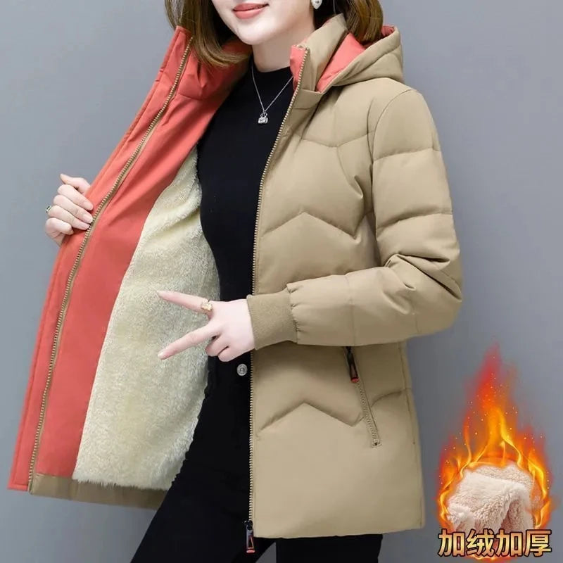 Slimming Winter Hooded Parka