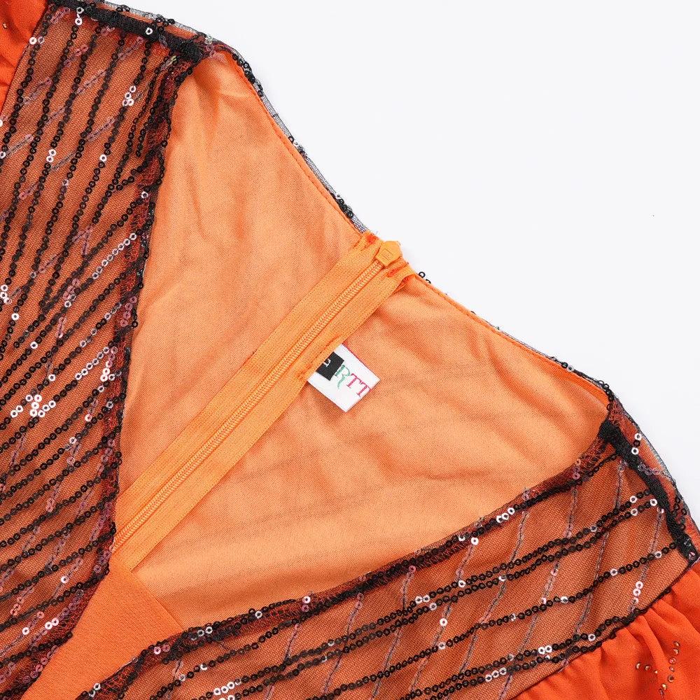 Elegant African Ankara Kaftan Evening Dress for Women