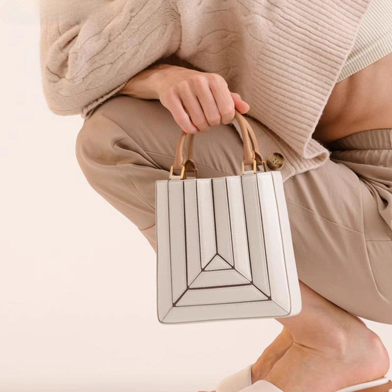 Designer Brand Cross-body Bag New Color Clash Pleated Fashion Shoulder Handbags for Women Bolsos Mujer Hot Selling