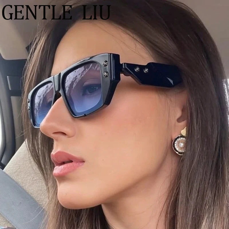 Punk Square Polarized Sunglasses
