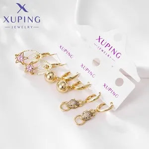 Gold Tone Love Charm Pendant Necklace