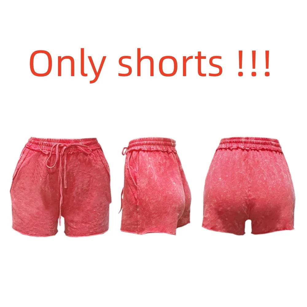 Off Shoulder Ruched Top and Shorts Two Piece Set for Women