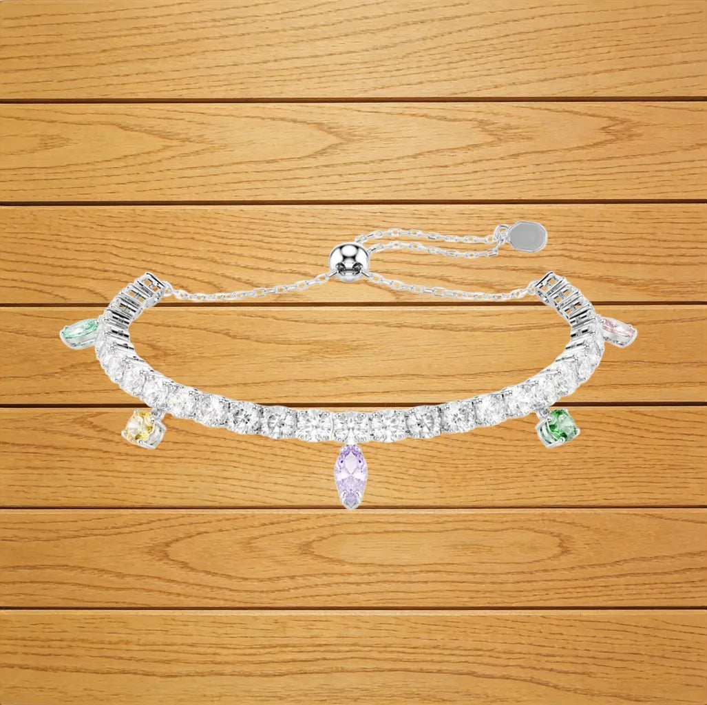 Elegant Bridal Zirconia Jewelry Set with Necklace and Earrings for Women