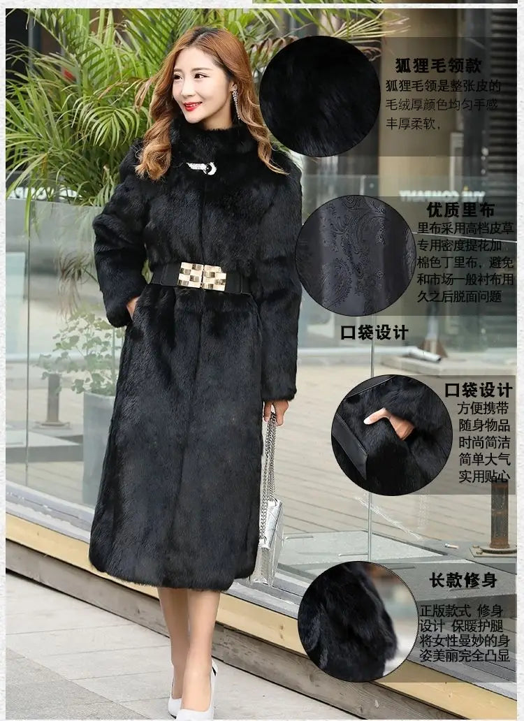 Classic Round Neck Button Front Long Sleeve Coat For Women