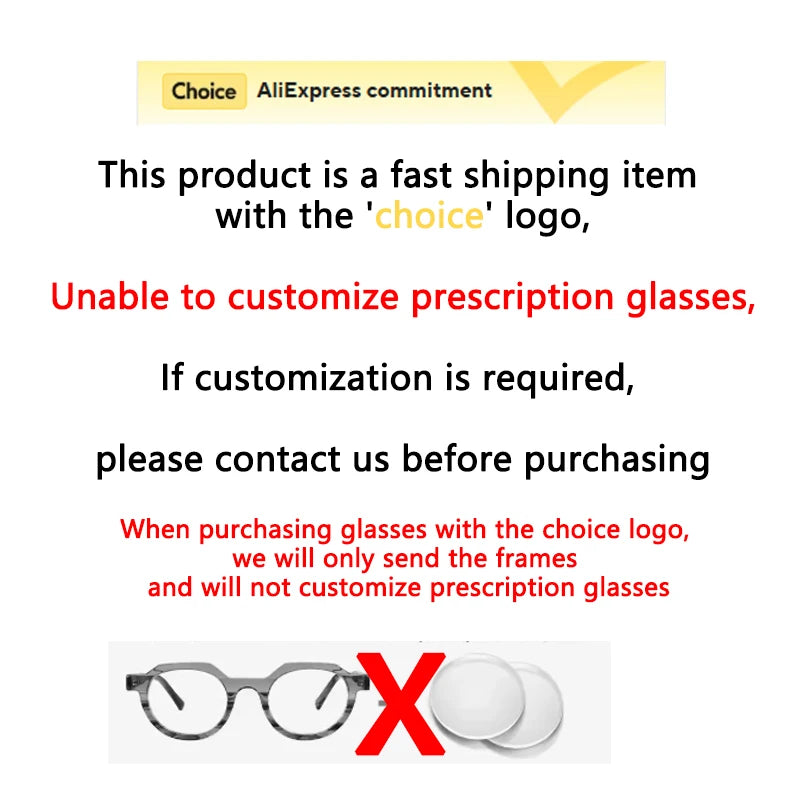 Vintage Square Acetate Prescription Glasses Frames for Women