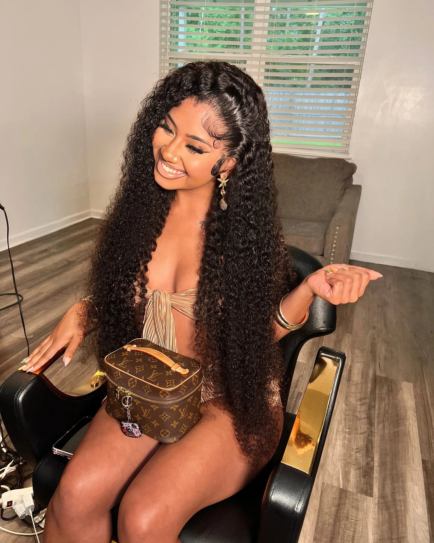 Brazilian Deep Wave Lace Front Human Hair Wig For Women