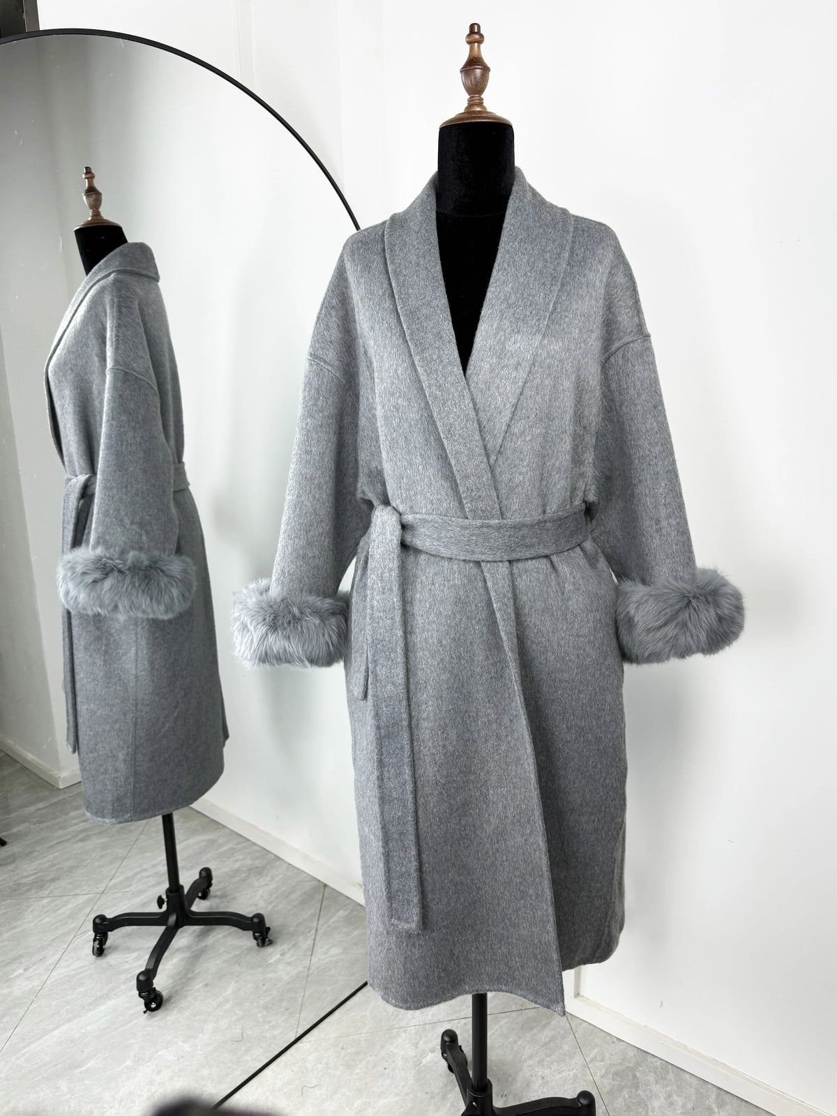 Reversible Wool Coat