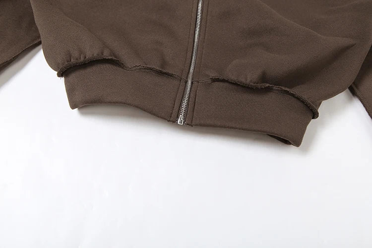 Cozy Woolen Hooded Pantsuit