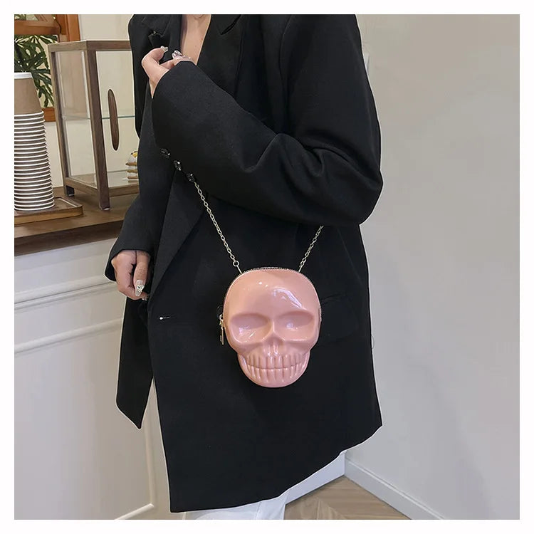 Ghost Print Halloween Crossbody Bag