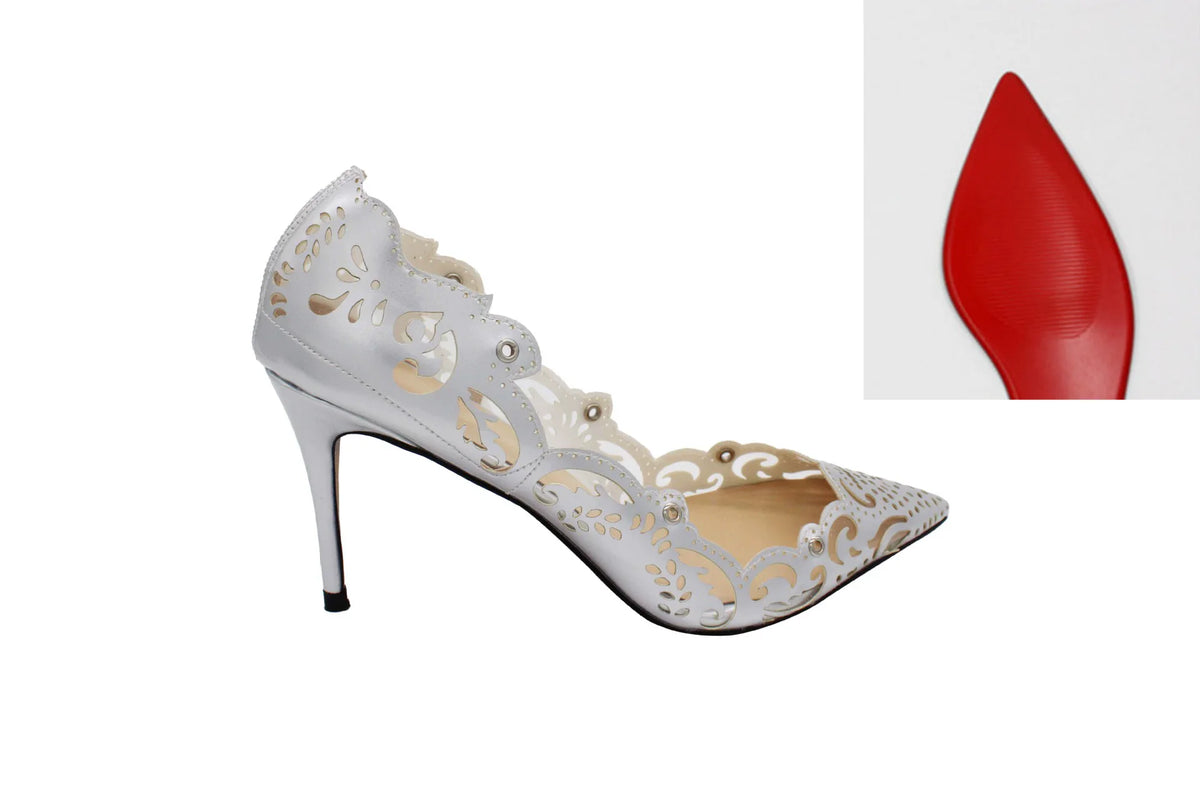 Pointed Toe Lace-Up Thin High Heel Pumps for Women