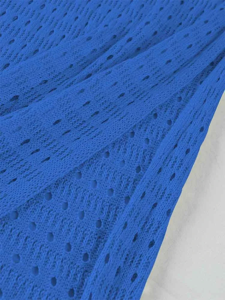 Sexy Knit Cut Out Tassel Spaghetti Strap Bodycon Beach Maxi Dress Summer Women's Holiday Club Party Outfit Swimsuit Cover Up K10