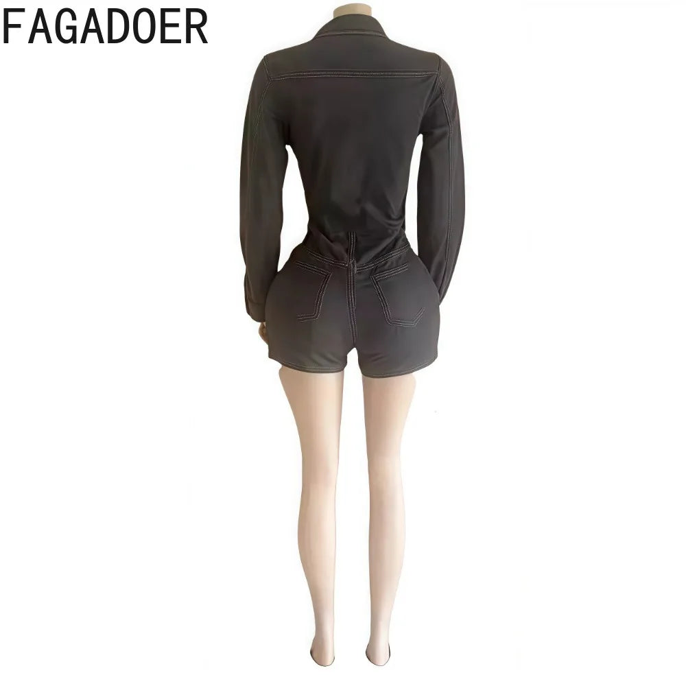 Trending Denim Skinny Fit Bodycon Romper for Women