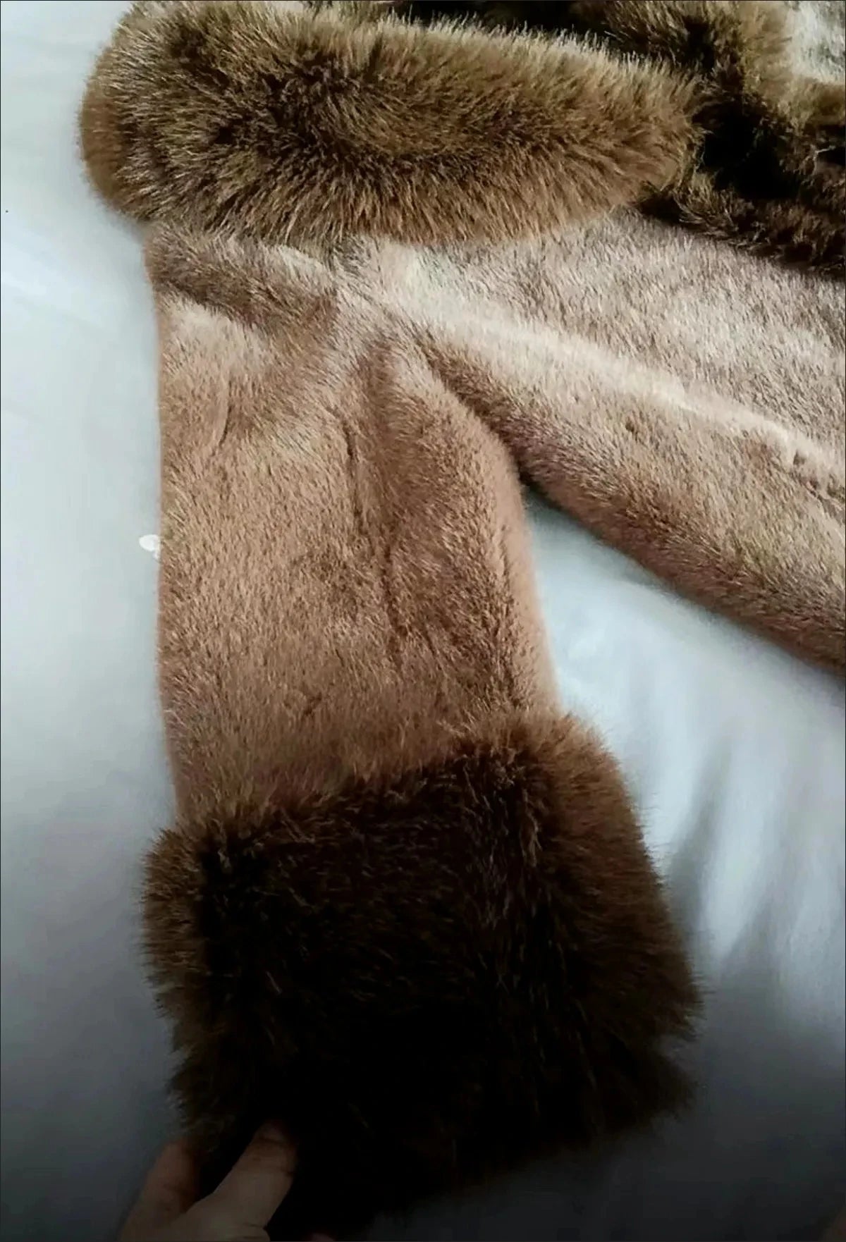 Faux Fur Coat for Women,Covered Button Jacket,Turn-down Collar Oversize,Thicken Warm,Female Clothes,New,Winter,2026