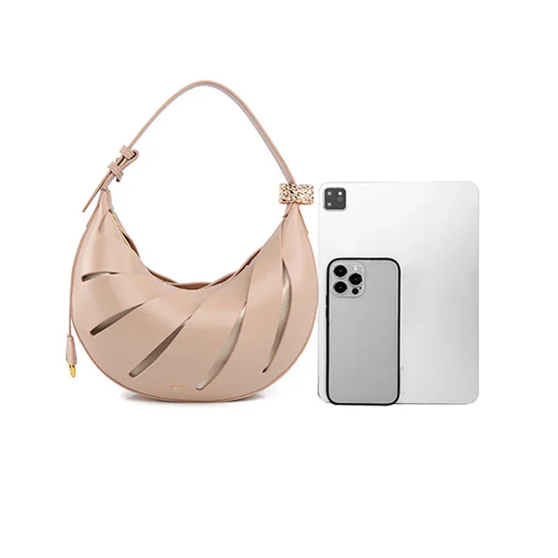 Lightweight Crescent Shoulder Bag