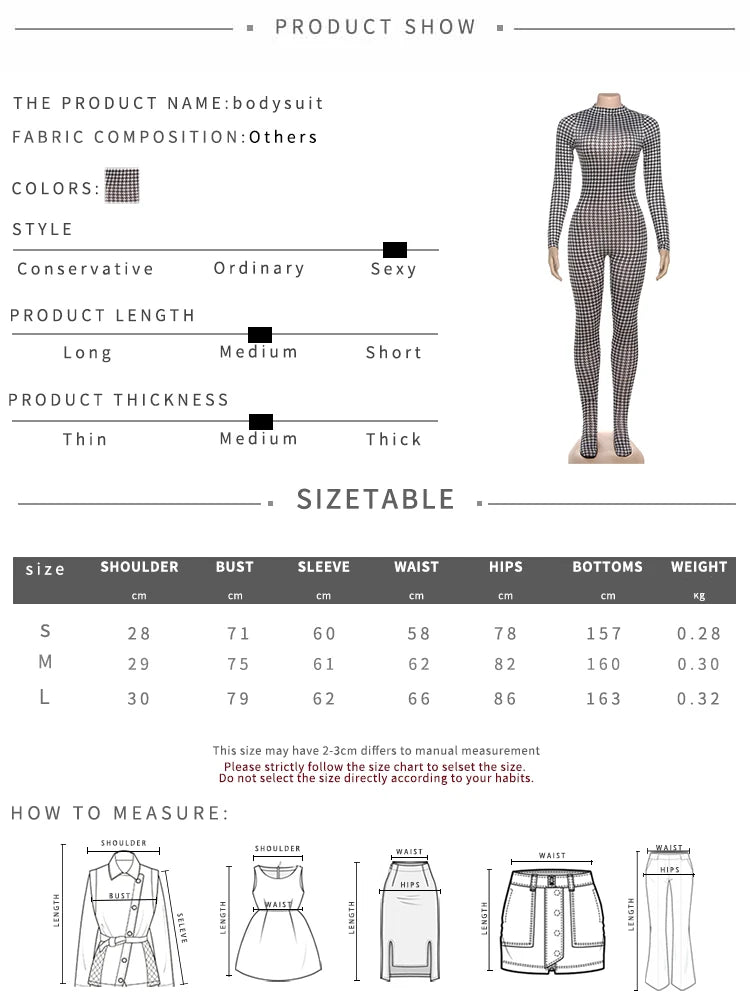Snake Print Long Sleeve Zip Up Stretch Jumpsuit for Women