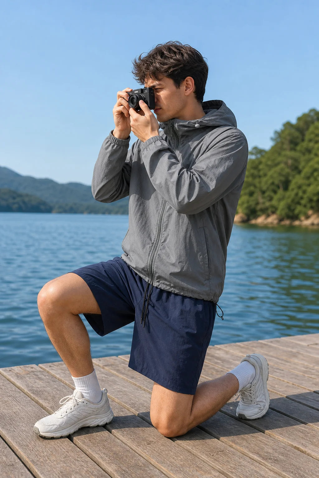 Lightweight UV Protection Hooded Sun Jacket for Women