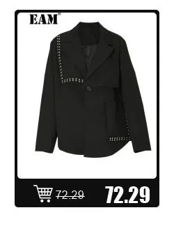 [EAM] Women Black Side Lace Spliced Big Size Elegant T-shirt New Turtleneck Long Sleeve Fashion Tide Spring Autumn 2025 1DJ2588
