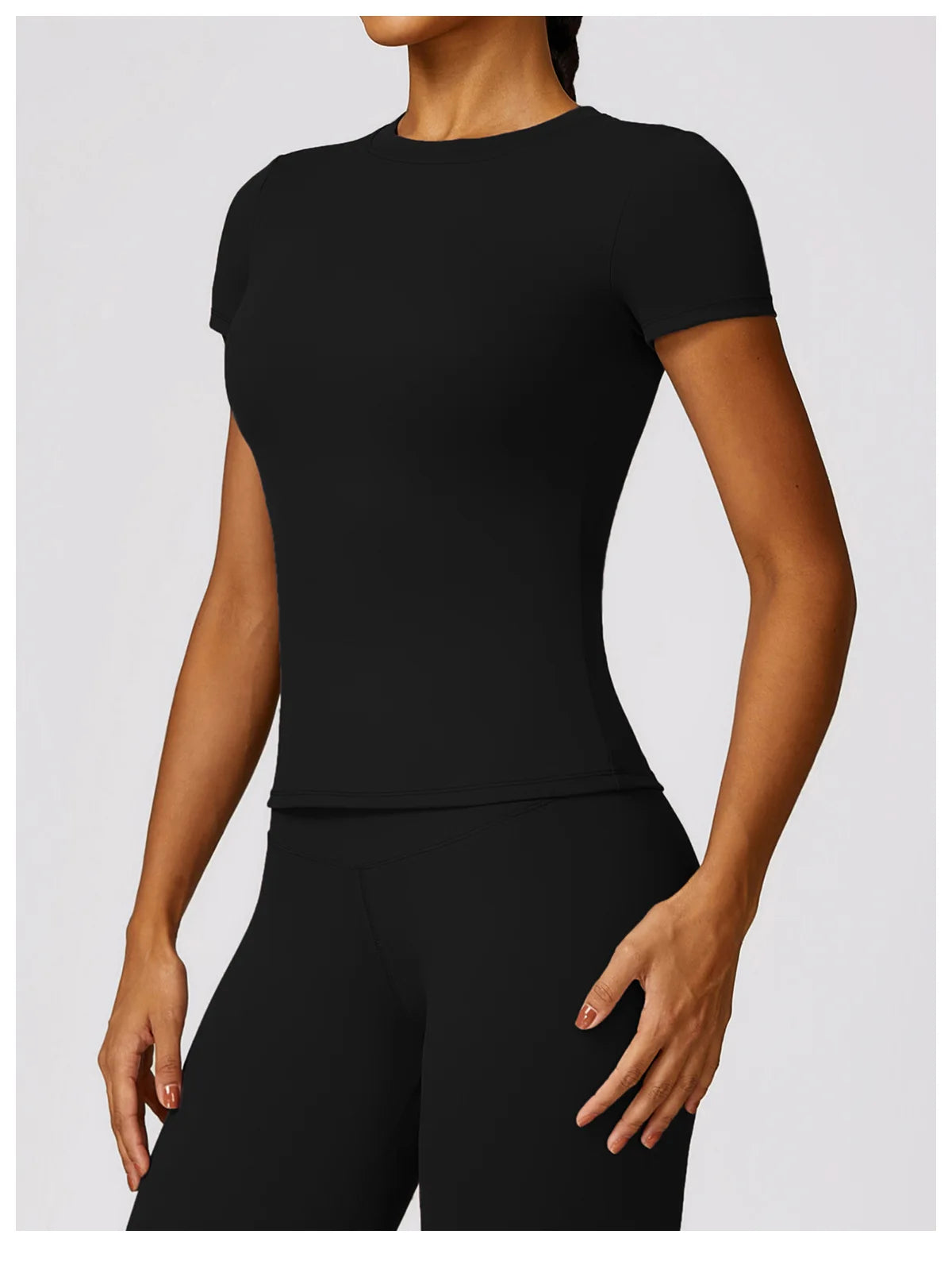 Casual Streetwear Two Piece Crop Top and Bodycon Pants Set for Women