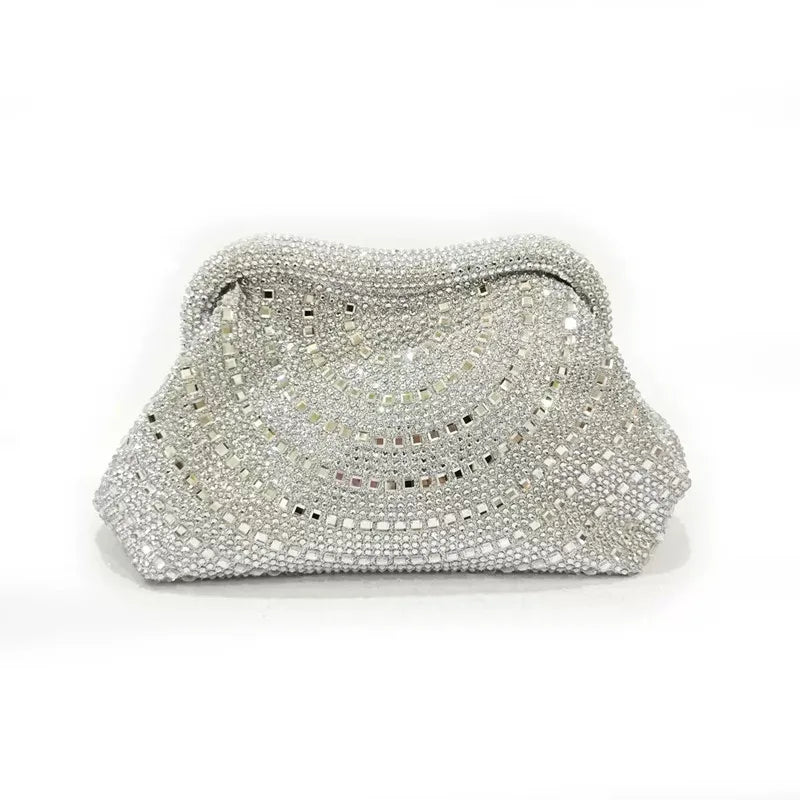 Rhinestone Evening Clutch Bag