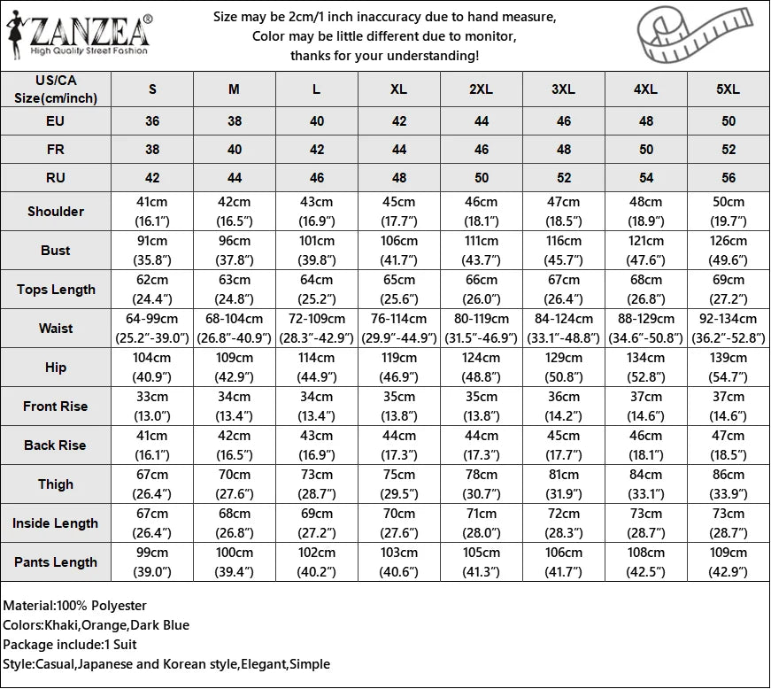 ZANZEA Women 2pcs Matching Sets Fashion Sleeveless Waistcoat Suits Office Lady Wide Leg Pants Casual Loose Solid Retro Outfits