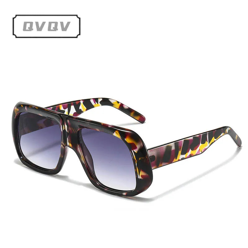 Oversized Square Gradient Sunglasses