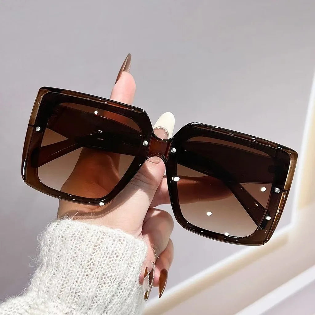 Oversized Square UV400 Sunglasses