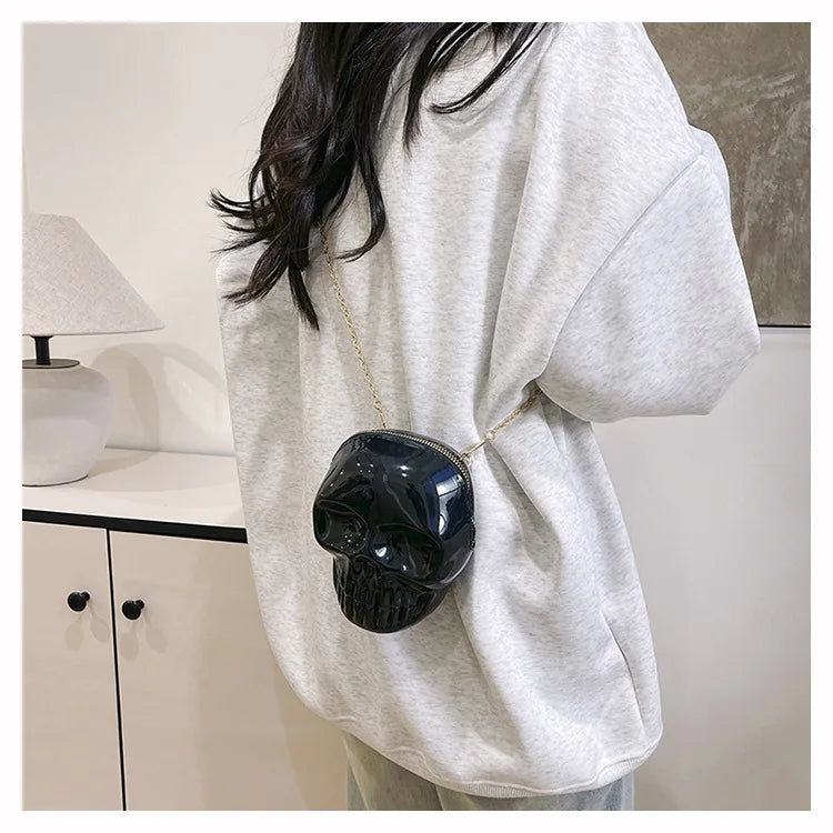 Ghost Print Halloween Crossbody Bag