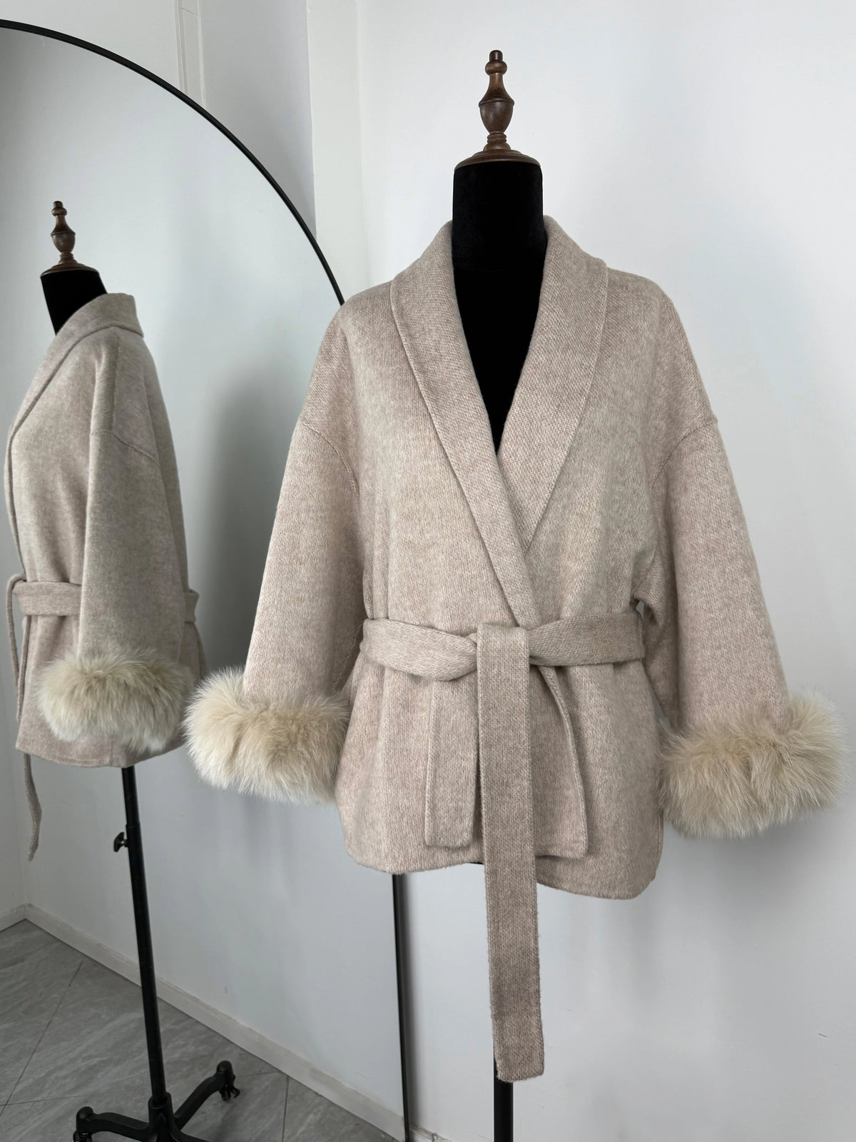 Reversible Wool Coat