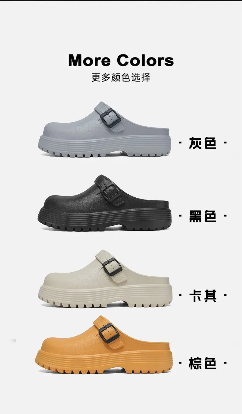 Retro Thick Sole Outdoor Daily Slippers
