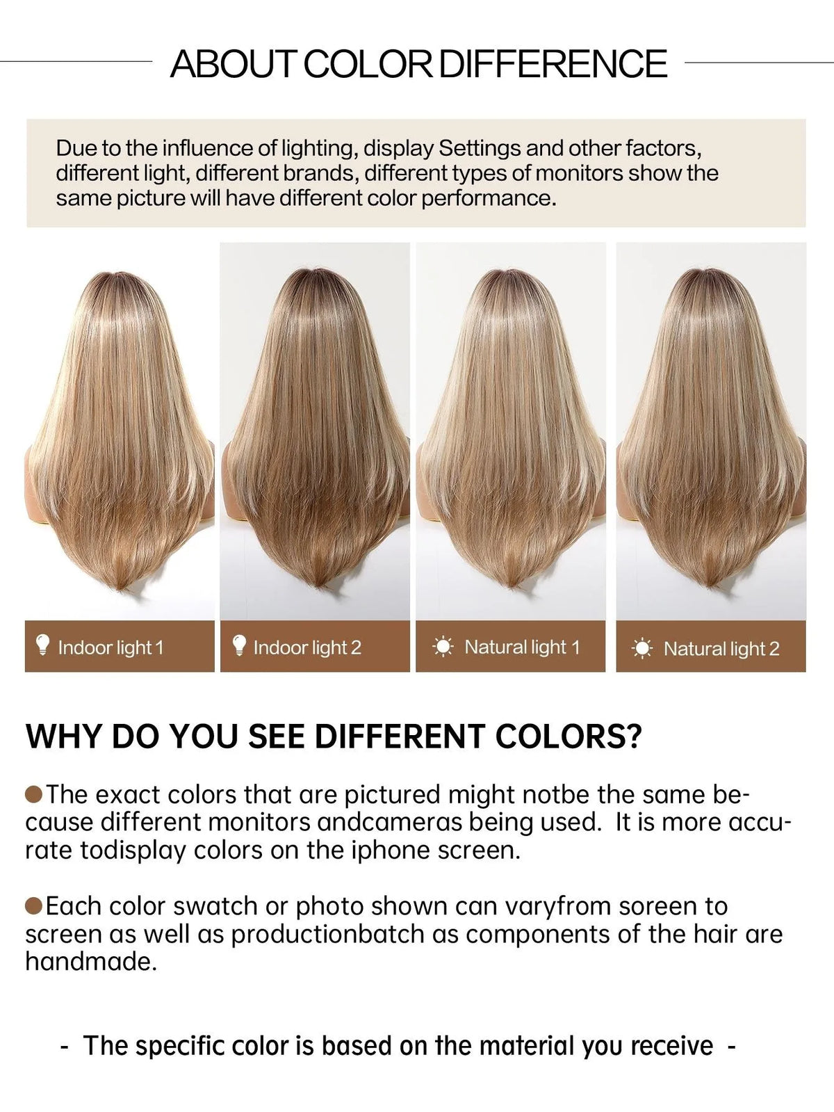 Lightweight Heat Resistant Natural Straight Lace Front Wig for Women