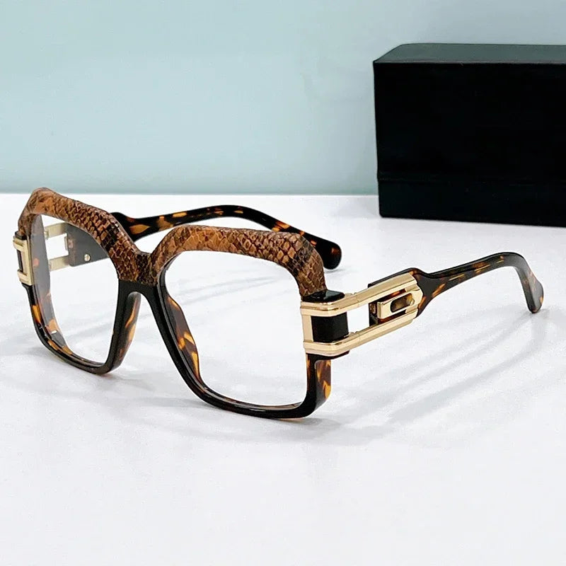 Snake Print Gradient Fashion Sunglasses