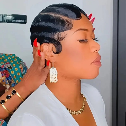 Soft Layered Pixie Cut Wig