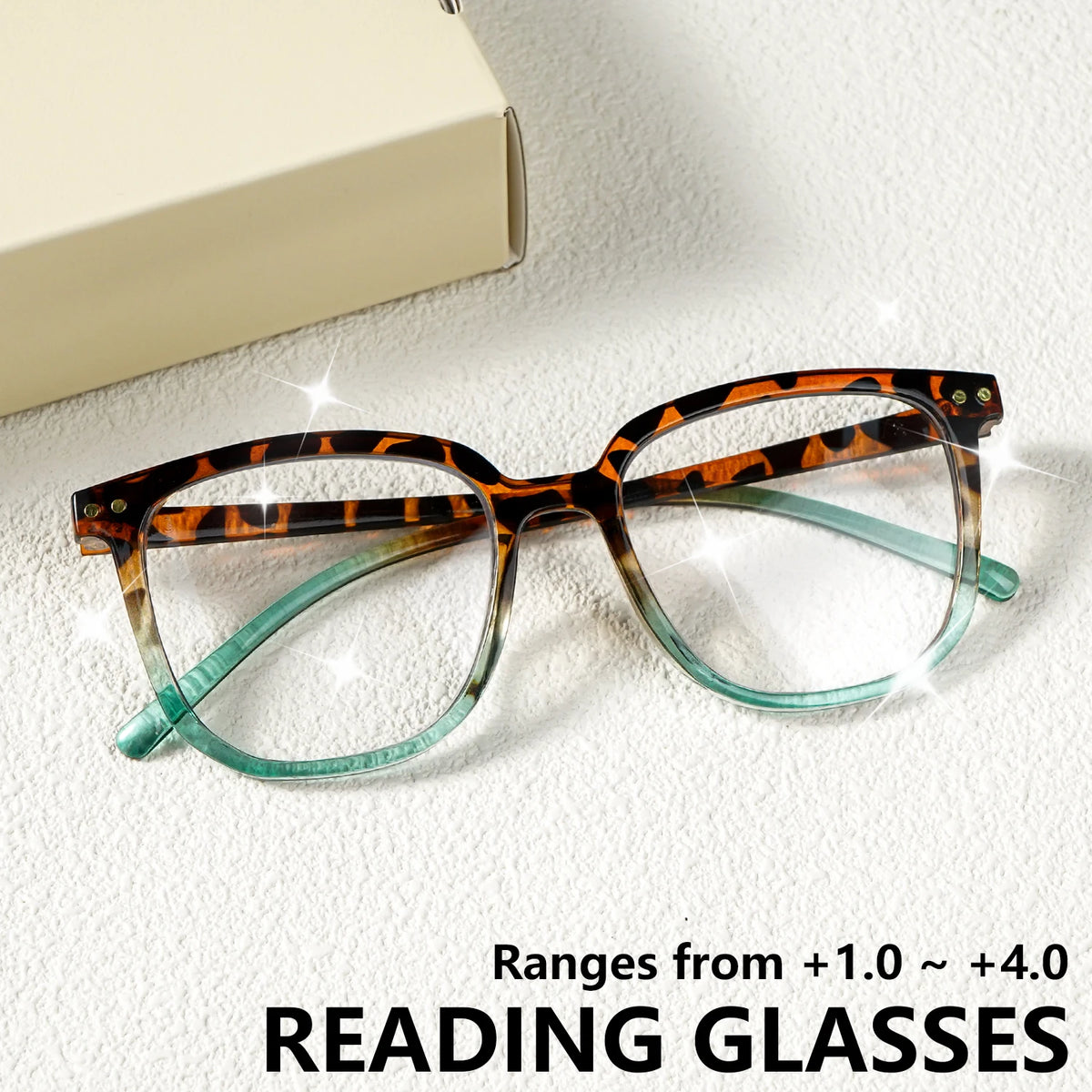 Square Frame Clear Lens Glasses