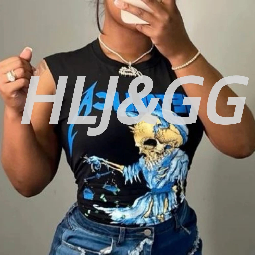 Sleeveless Graphic Tee