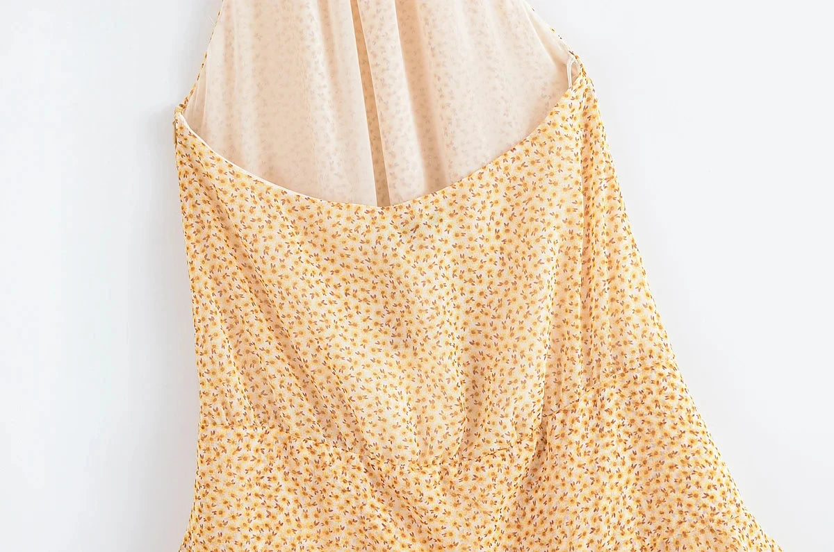 Effortless Summer Beach Style Printed Mini Skirt for Women
