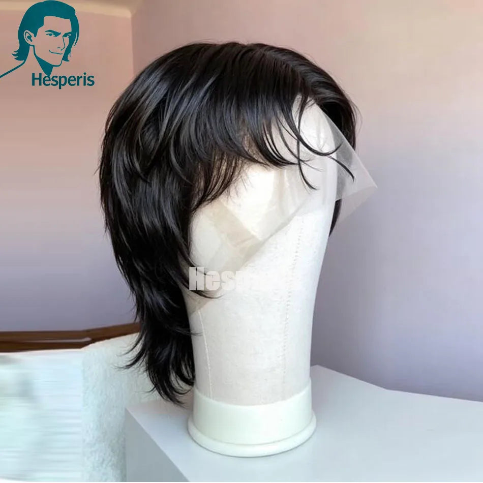Full Lace Brazilian Mullet Human Hair Wig For Women