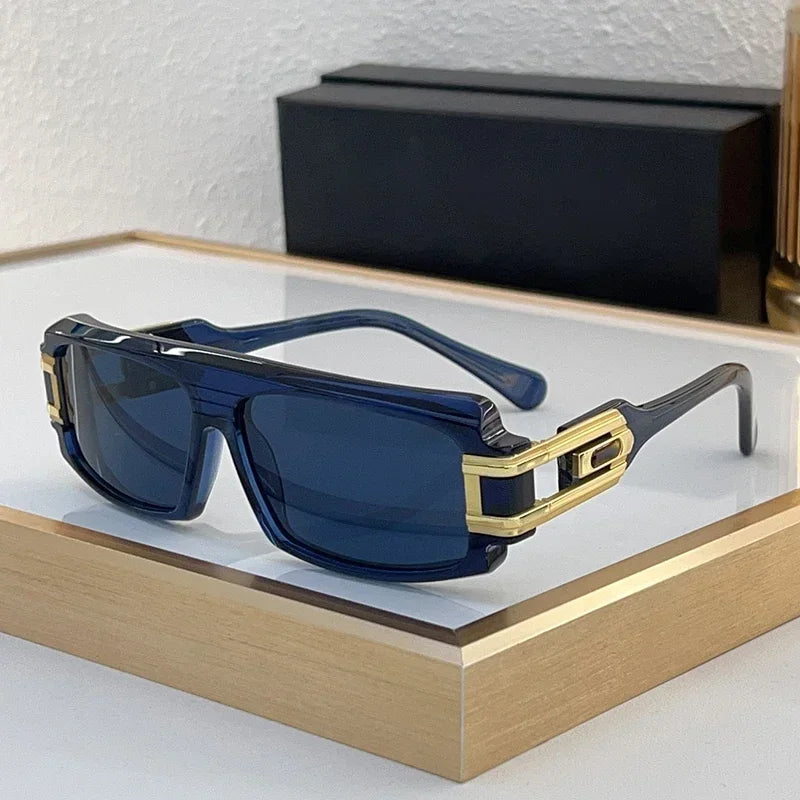 Acetate Square UV400 Sunglasses With Case for Women