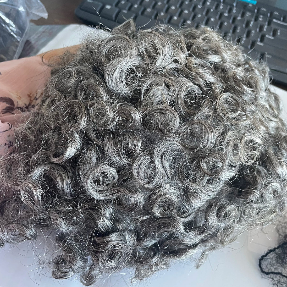 Curly Human Hair Wig With Natural Hairline for Women