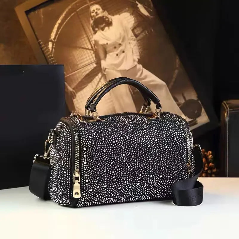 Leopard Print Shoulder Tote Bag
