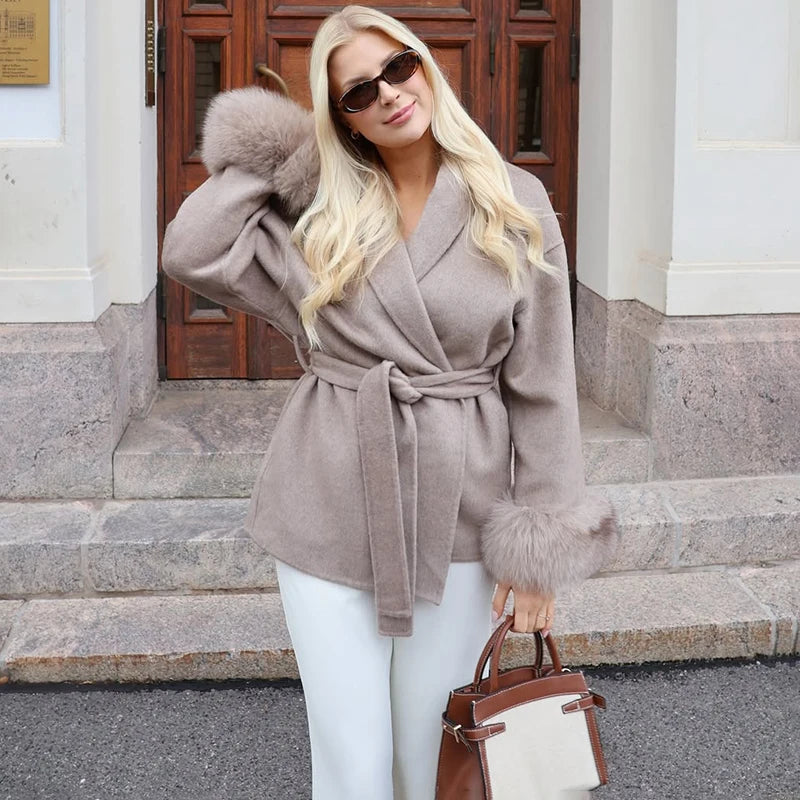 Reversible Wool Coat
