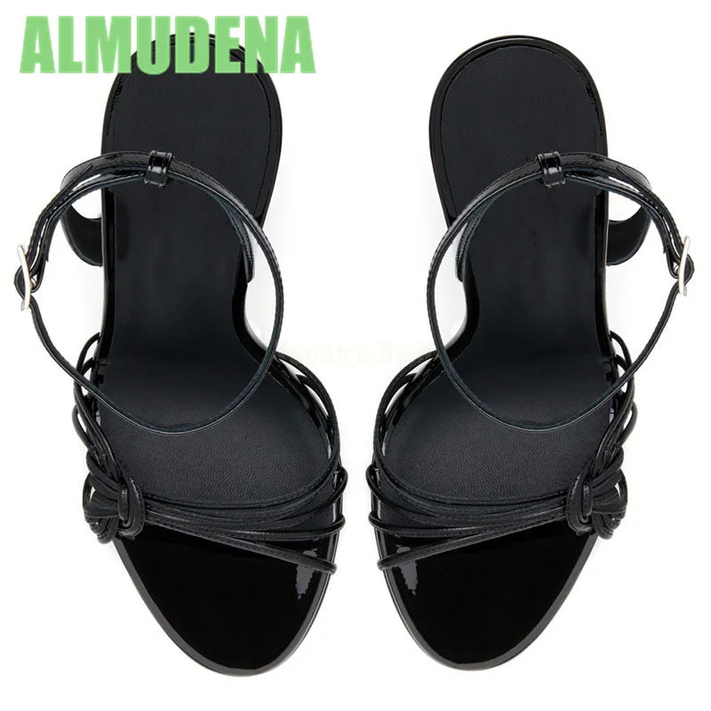 Comfortable Open Toe Buckle Strap Wedge Sandals For Women