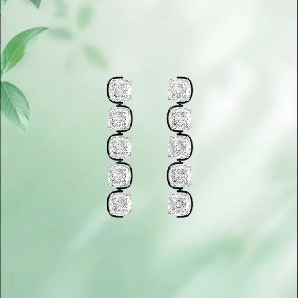 Elegant Inlaid Pearl Pendant Necklace Set for Women