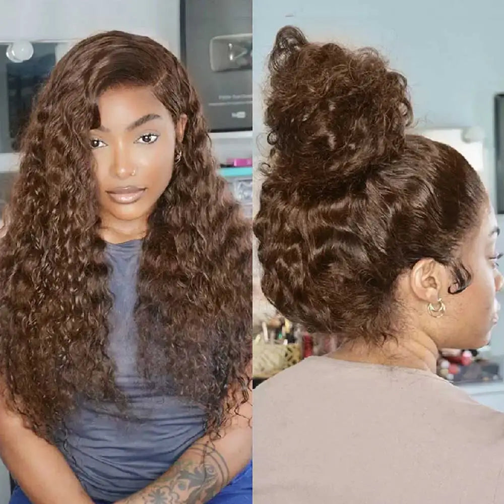 Adjustable Deep Wave Wig