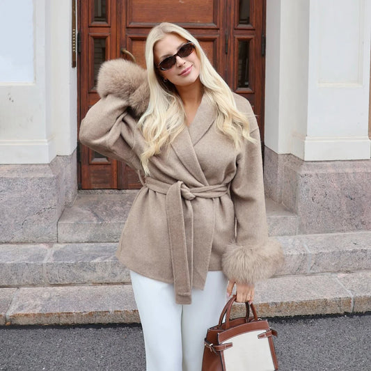 Reversible Wool Coat
